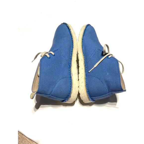 Original Clarks Women's Desert Aerial Booties Ankle Boots Blue 7 - Picture 6 of 9